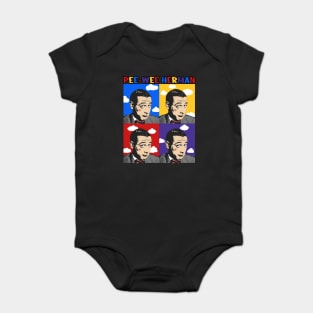 Pee-Wee Herman Vintage Style Baby Bodysuit